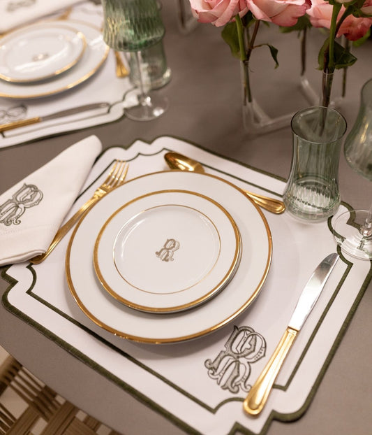 Prato Raso Porcelana Borda Larga