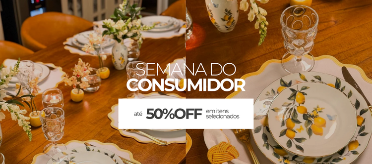 Semana do Consumidor Até 50%