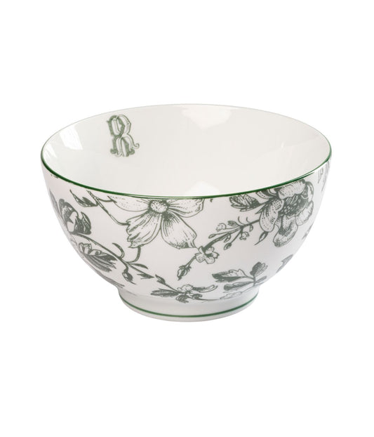 Bowl Personalizado Monograma Toile de Jouy