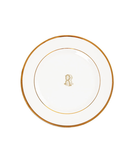 Prato Raso Porcelana Borda Larga