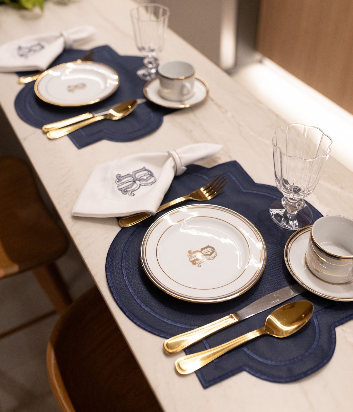 Prato Sobremesa Porcelana Personalizado Cinco Filetes