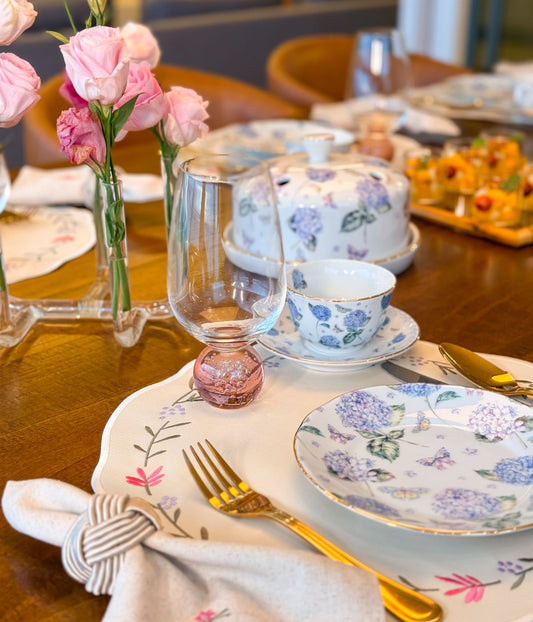 Set 6 Copos Eclipse Rosa e Transparente Intense