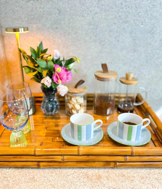 Pote de Vidro com Tampa de Acácia Classic 880ML