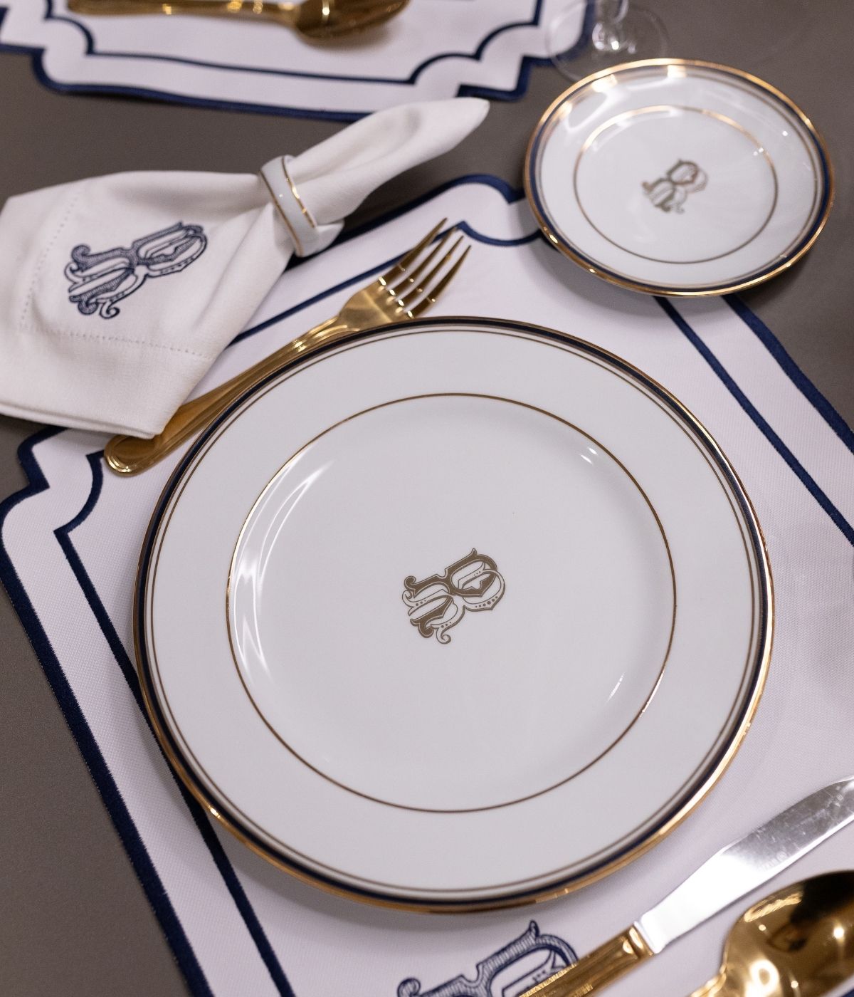 Prato Raso Personalizado Porcelana Cinco Filetes